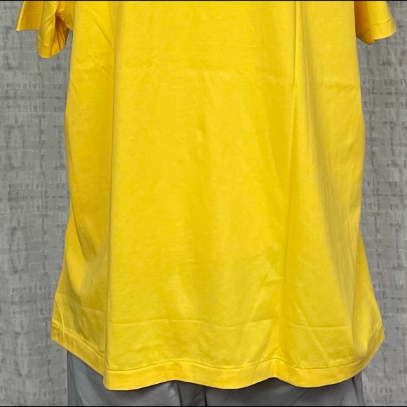 New Large Polo Ralph Lauren Yellow Spellout T-shirt - Picture 4 of 5